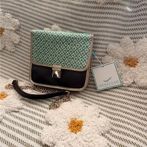 Shiraleah Brown and Turquoise Patterned Women's Bag